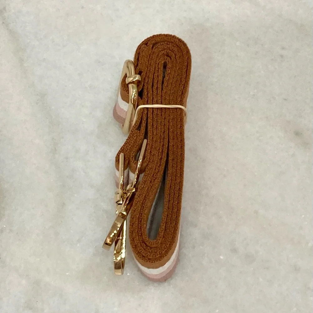 🔸NWT🔸 Adjustable Striped Crossbody Handbag Strap